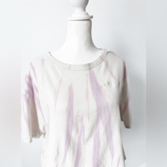 Champion Cropped Tie-Dye T-Shirt - Picture 2 of 6